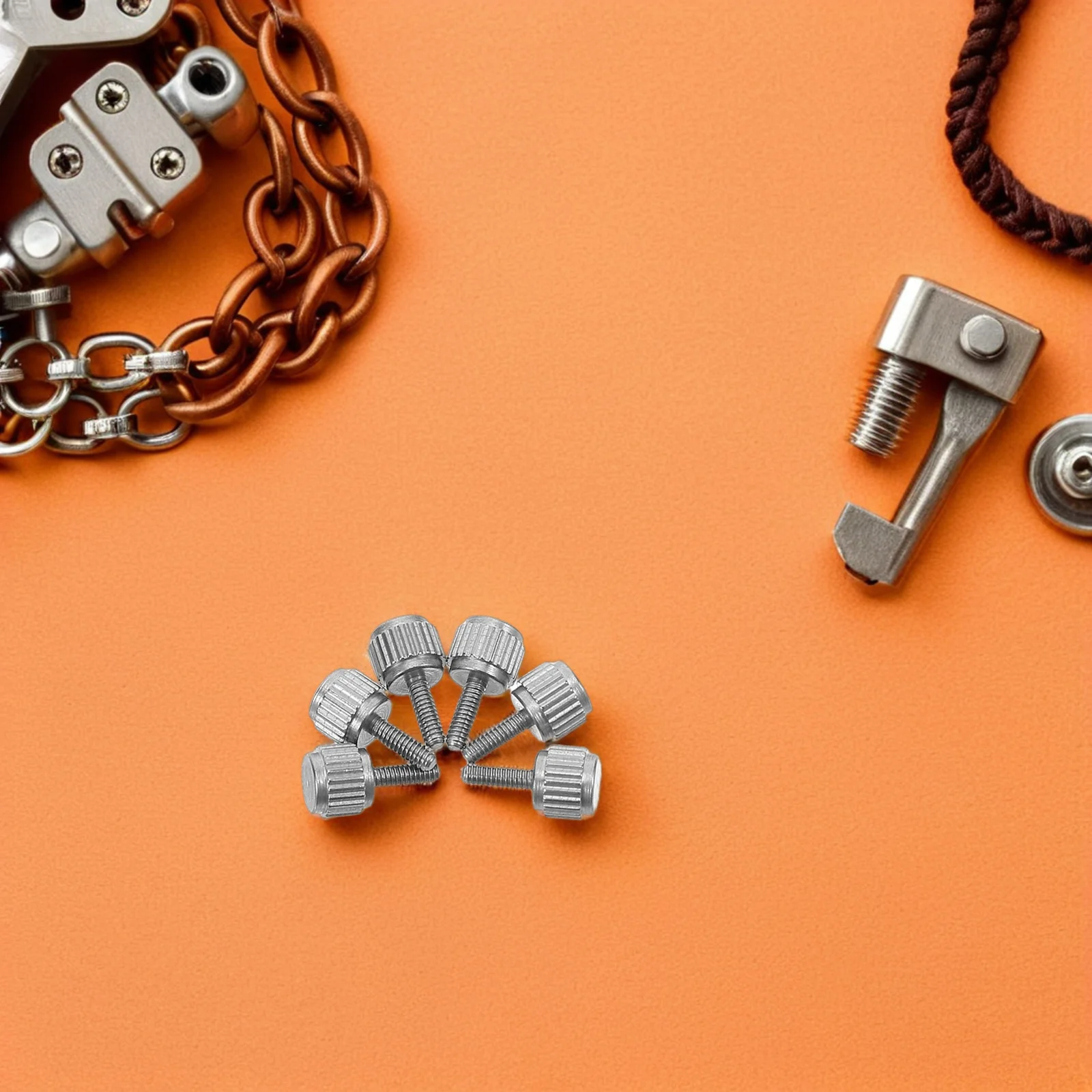 

20pcs Stainless Steel Flat Knurled Thumb Bolts M2X6Mm Vernier Caliper Screws Precision Measurement Fasteners For Tool Adjustment