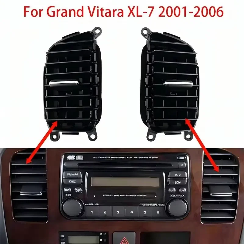 Center Dashboard Air Vent Outlet Grille For Suzuki Grand Vitara XL-7 2001-2006 A54R AC Vent Cover Trim Replacement