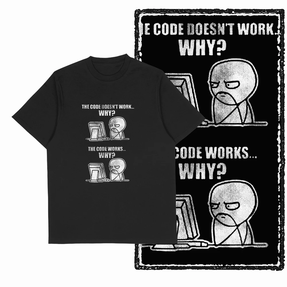Coolmind ZB1 PROGRAMMER printed 100% Cotton Exclusive Graphic Men T shirt big size tshirt for men Cool men's novelty tee shirt