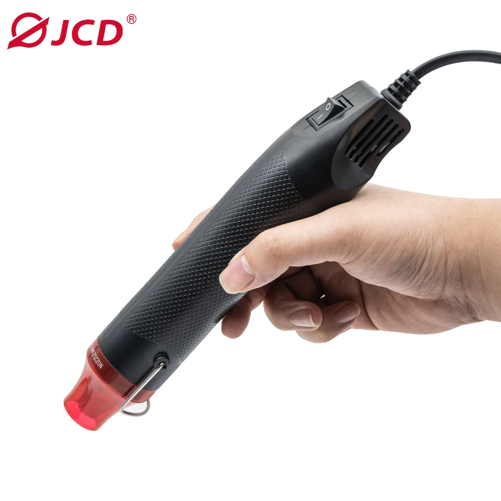 Mini Hot Air Gun for DIY Crafts Portable 300W Heat Air Gun Tool for Embossing Shrink Wrapping Drying Paint Heat Gun