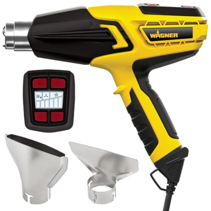 

Spraytech 0503063 FURNO 500 Variable Temp Heat Gun 2 Nozzles and 12 Temperature Settings Ranging 150°F-1200°F Electric H