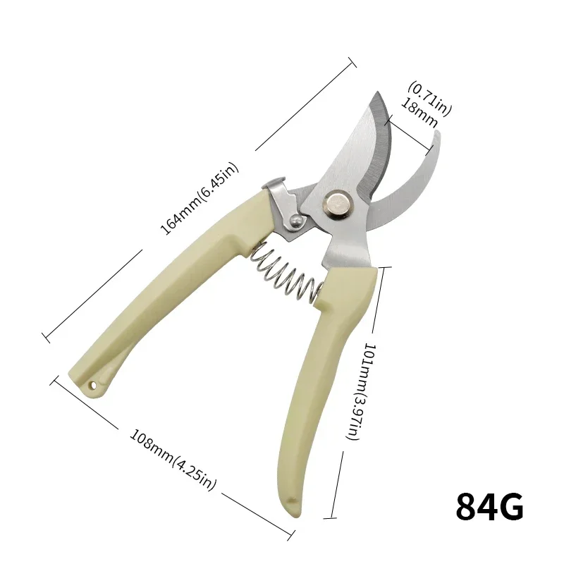 Stainless Steel Grafting Tool Gardening Pruning Shear Scissor Branch Tool Shear Gardening Fruit Tree Pruning Shears