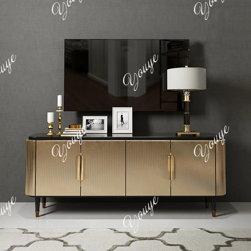 

G-XM Simple Modern Light Luxury Shoe Cabinet Integrated Solid Wood Door Decorative Cabinet Italian Style