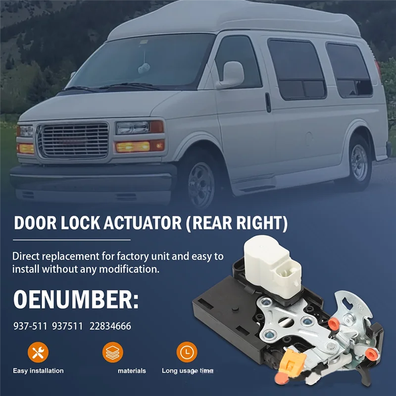 

A20K-Power Привод замка дверной защелки 937-511 Привод дверного замка Привод дверного замка для Express 22834666