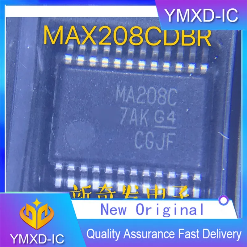10Pcs/Lot New Original Max208cdbr Chip IC Patch 24ssop Interface RS232 Transceiver Integrated Circuit In Stock