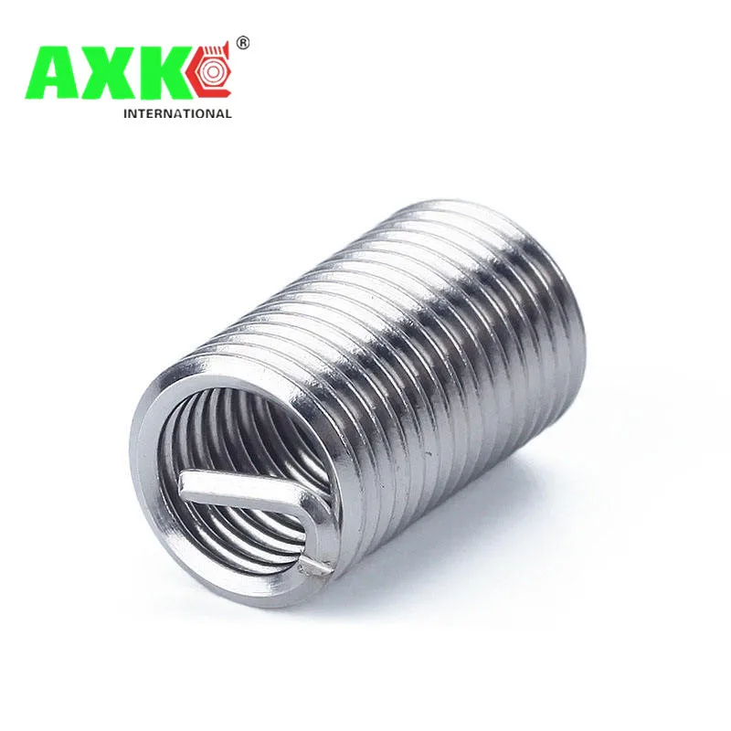 Herrajes Para Muebles Axk 100pcs M4*0.7*2d Wire Thread Insert , M4 Screw Bushing Stainless Steel Sleeve Repair