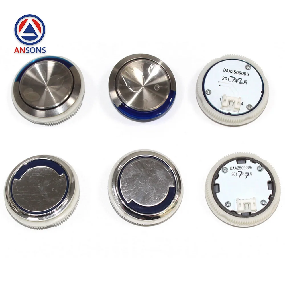 DAA25090D5 DAA25090D6 A4N54107 KAS631 OTIS Elevator Button Blue Light Ansons Elevator Spare Parts
