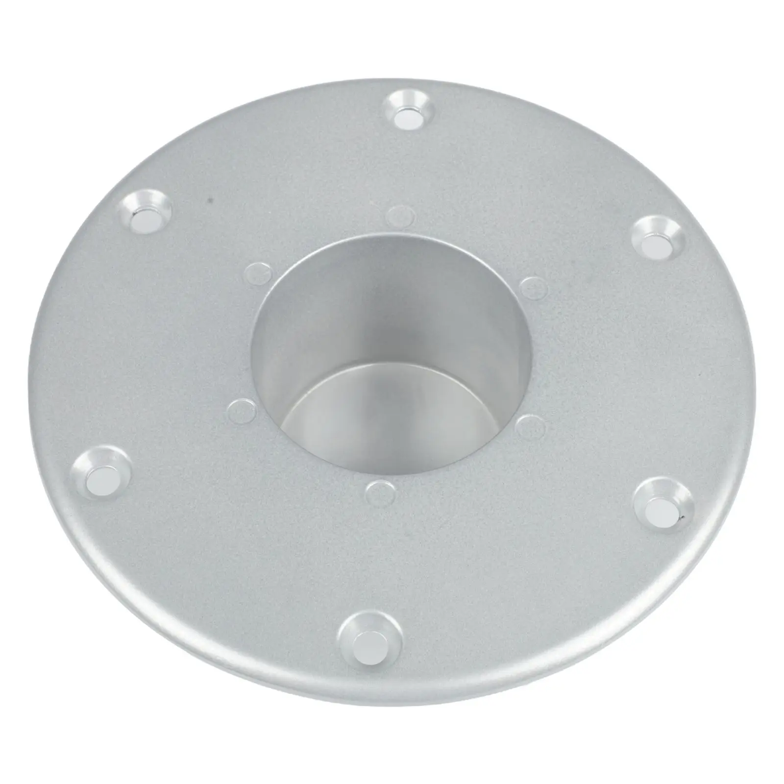 Aluminum Base Round Flush Mount Marine Accessories 2.25 Inches Inner Diameter 2.25 Inches Diameter 5.91 Inches Diameter