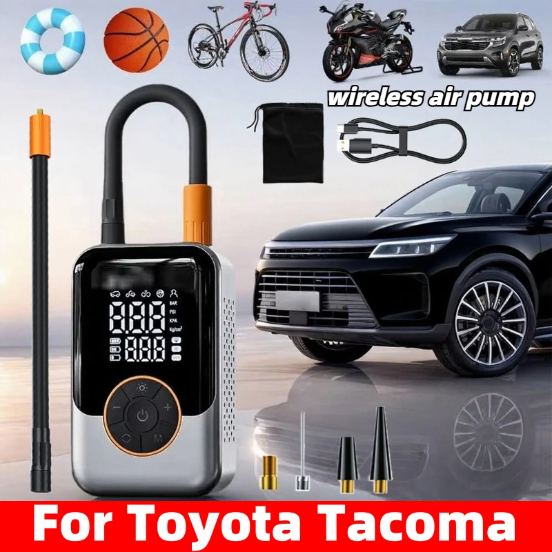 لتويوتا تاكوما سيارة مضخة هواء لاسلكية سيارة مضخة هواء محمولة إطار سيارة كهربائية ارتفاع ضغط مضخة هواء كنز قابل للنفخ #1