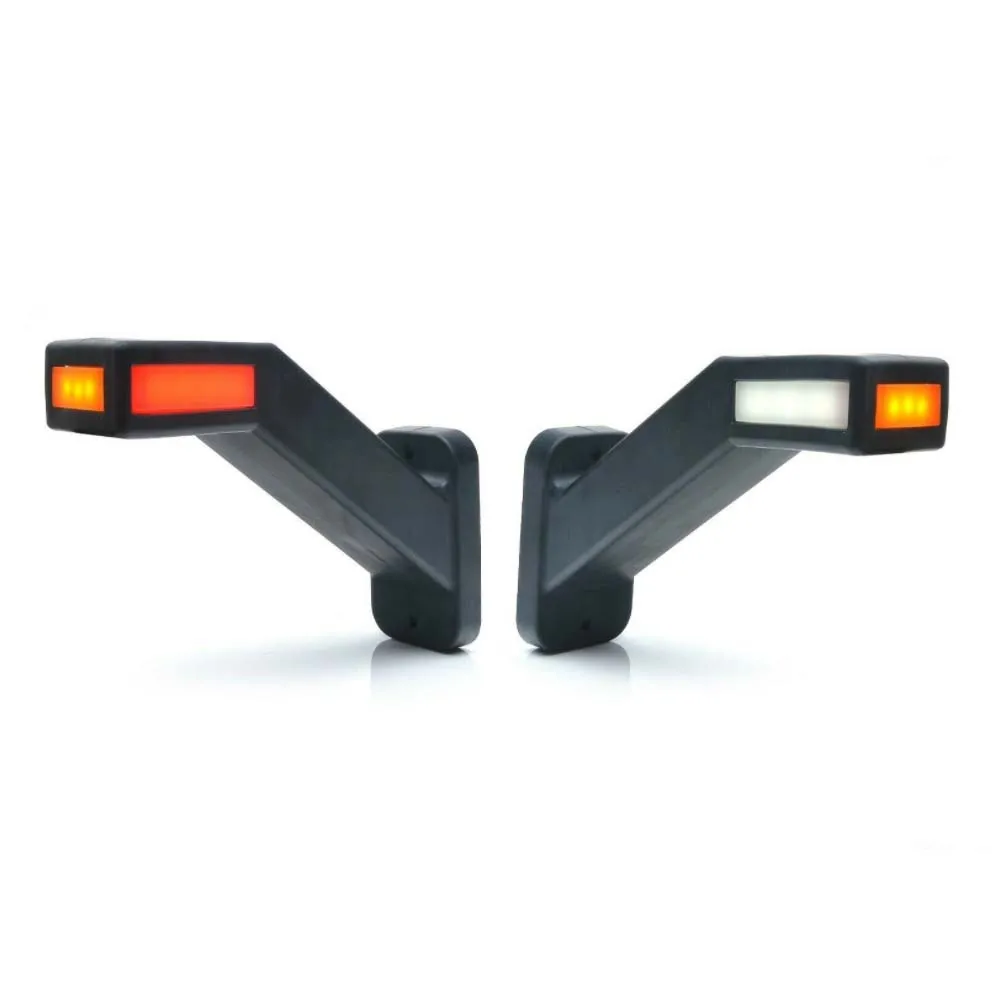 Led Side Marker Lights Neon Outline Red Amber White Trailer Lorry Truck 7.3