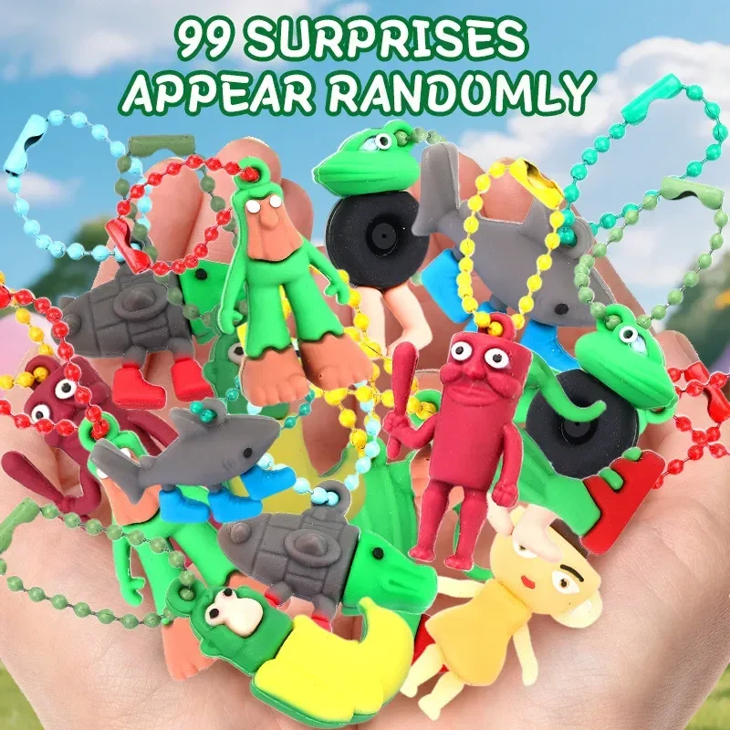 Máquina italiana de huevos torcidos de Brainrot, cápsula divertida sorpresa DIY, huevo Tung Tung Sahur, palo de madera, caja ciega, juguete, regalo de cumpleaños para niños