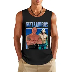 KIKO MATAMOROS Tank Top Men's summer t-shirt gym accessories men bodybuilding men clothes Man clothes for gym