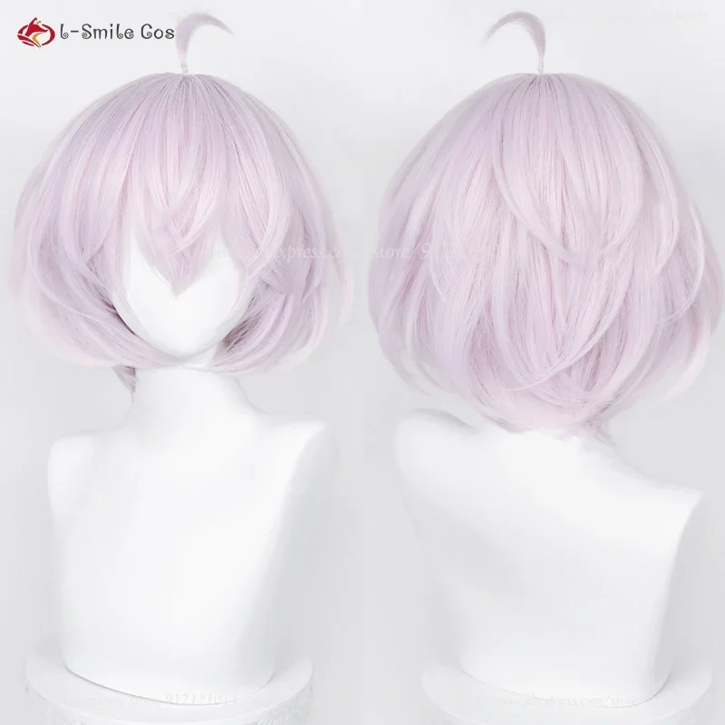 Anime Senju kawaragi cosplay wig 30cm light pink Senju kawagi Akashi wigs heat resistant synthetic hair Party wigs wig cap