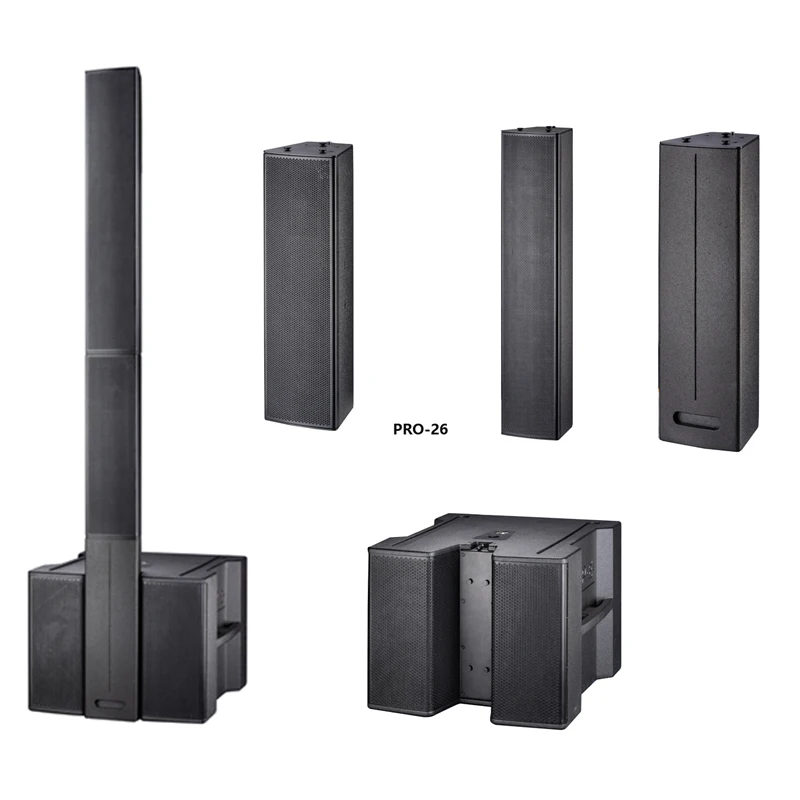 600/1200W Professional Active Outdoor Subwoofer 15 18 Inch Power PA Speakers Audio Sound Mini Column Line Array Speakers System