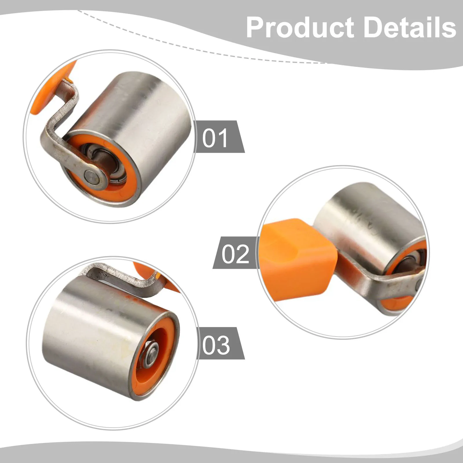 For Home Use Pressure Roller Seam Roller Home Improvement Approx. 18cm 7.08inch Compact Size Ergonomic Handle Home Decoration