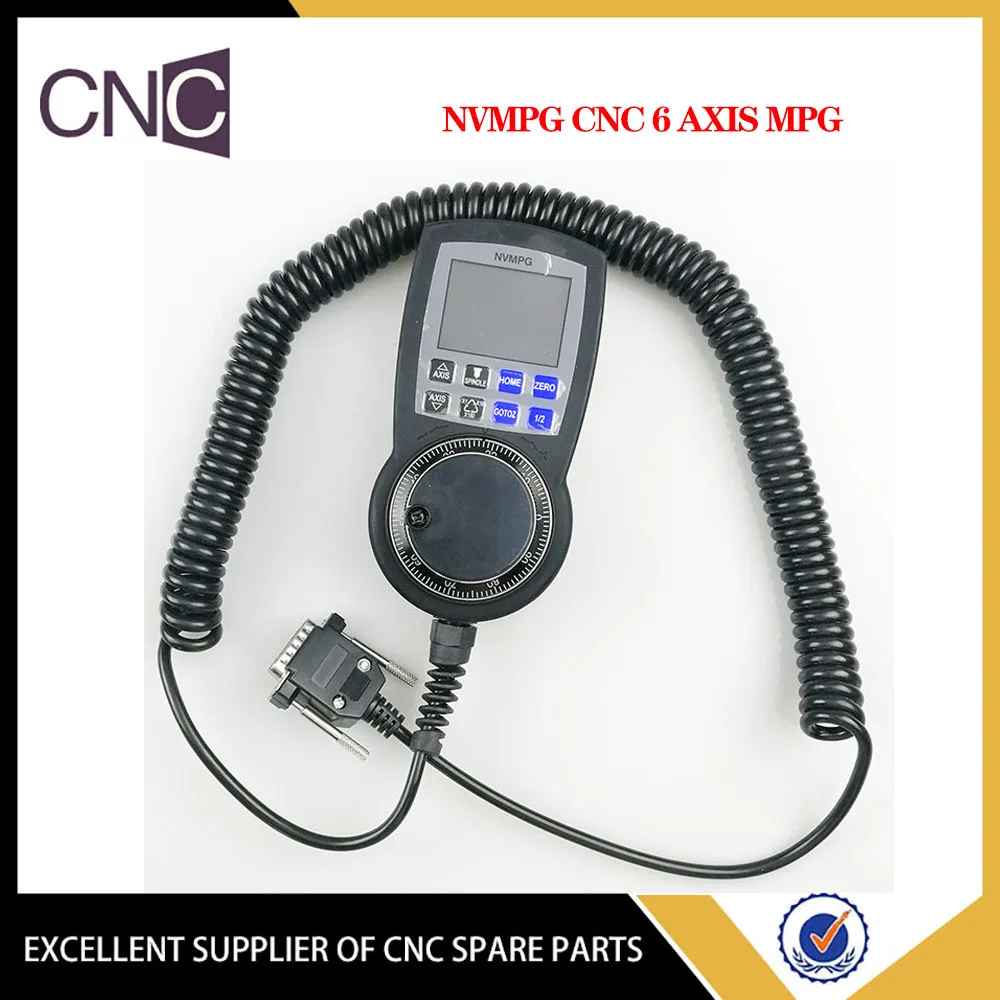 Imagem -05 - Nvmpg Cnc Eixos Mpg Gerador de Pulso Manual com Volante & Lcd Mach3 Apenas Use Nossa Empresa v2 Versão Nvum Nvem