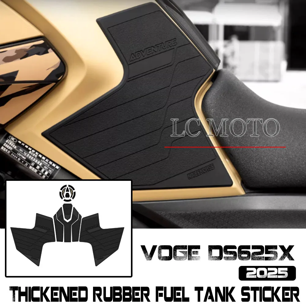

For VOGE DS625X DSX625 Motorcycle Fuel Tank Sticker Thickened Rubber Sticker Anti-scratch sticker Modification Accessories