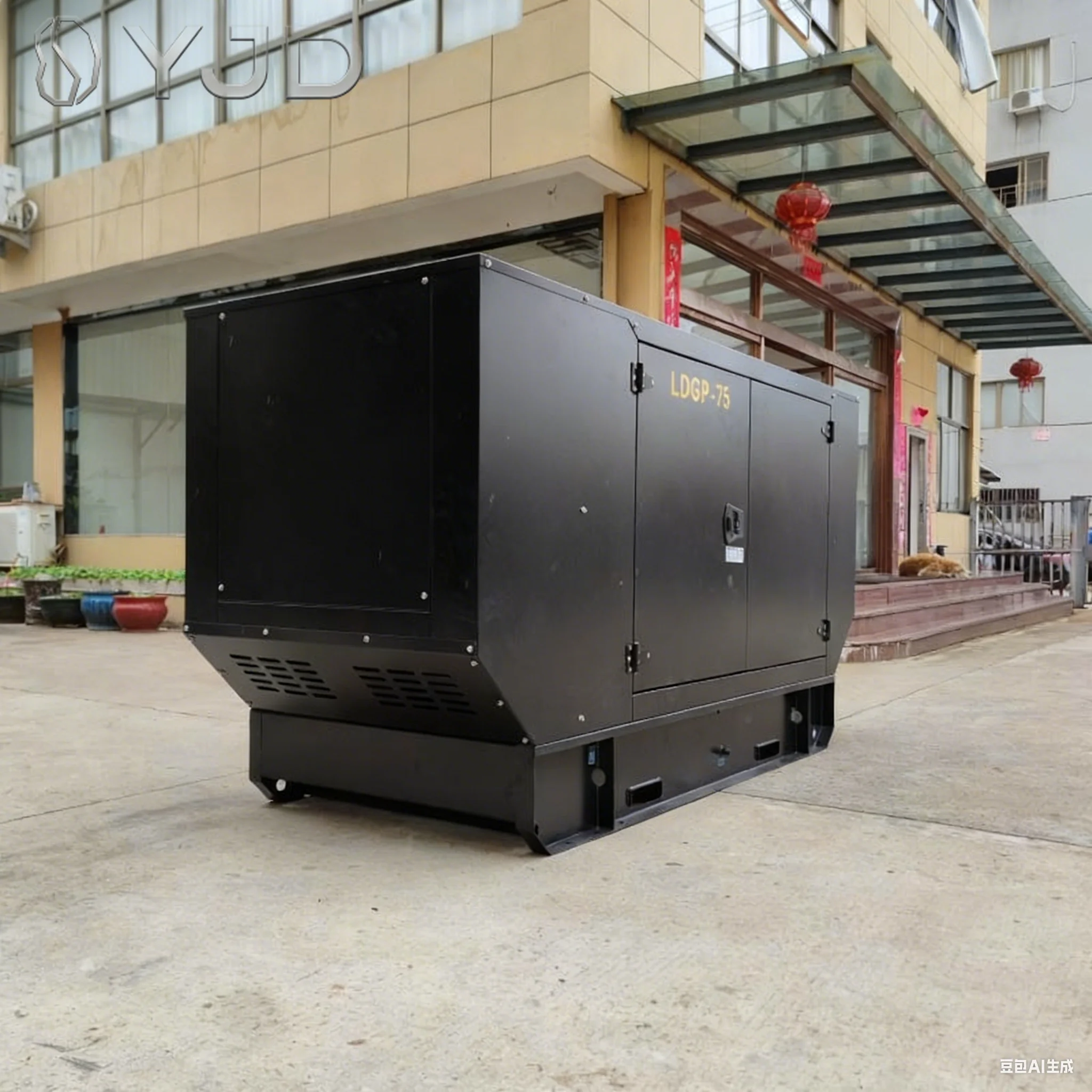 3 Phase Super Silent Diesel Generator Set 50-125kW 80-150kVA 50Hz Water Cooled Auto Start Open Frame ATS Included