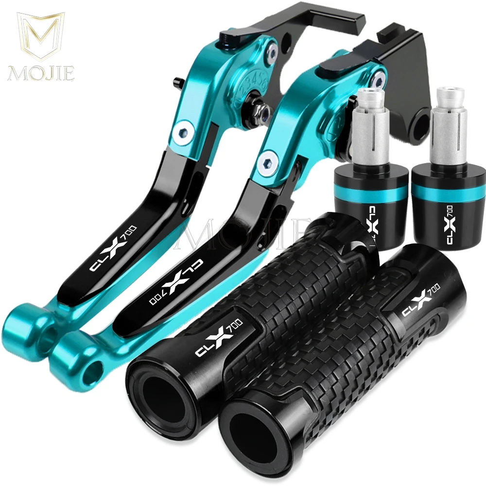 

Motorcycle CNC Handlebar Grips Ends Folding Brake Clutch Levers FOR CFMOTO CF MOTO 700 CLX CL-X 700CLX 700CL-X CLX700 2021 2022