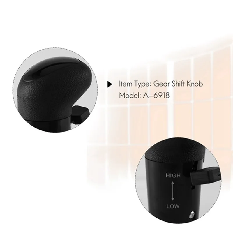 

Gear Shift Knob For Eaton Fuller 18 Speed Transmissions With Range Selector A6918