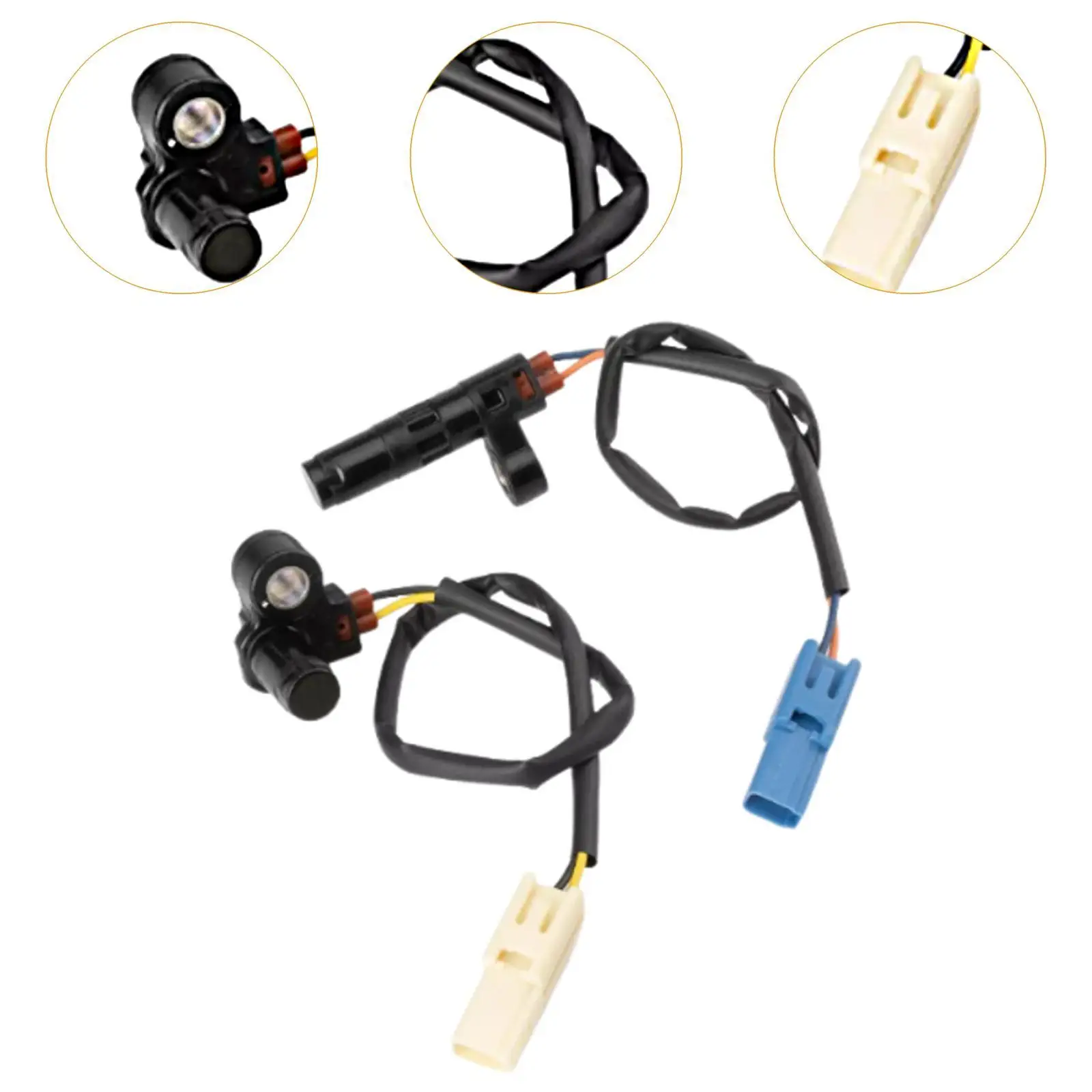 

2 датчика скорости для автоматической коробки передач 09G927321B, запчасть, автоаксессуар, простая установка, высокая производительность, TF60SN