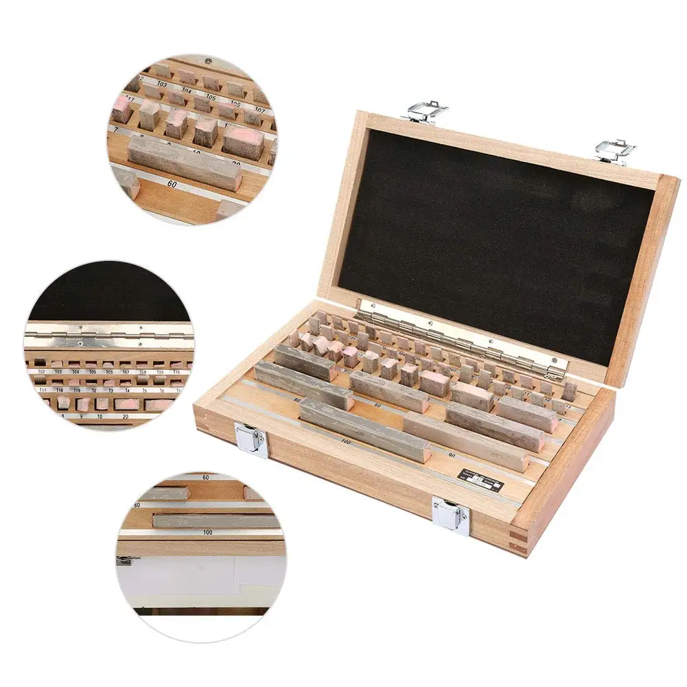 Factory Direct Accuracy Steel Gauge Block Set 112pcs 103pcs 83pcs 38pcs