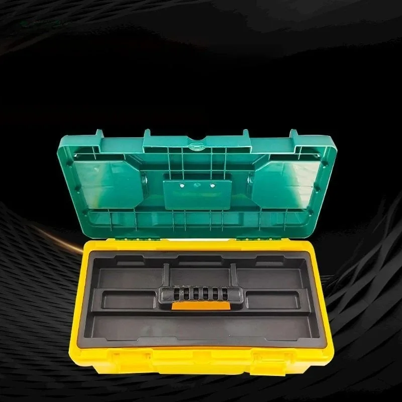 17 19 Inch Portable Plastic PP Tool Box Secure Lock Ergonomic Handle Design Pelican Case Garage Storage Rangement Outils Toolbox