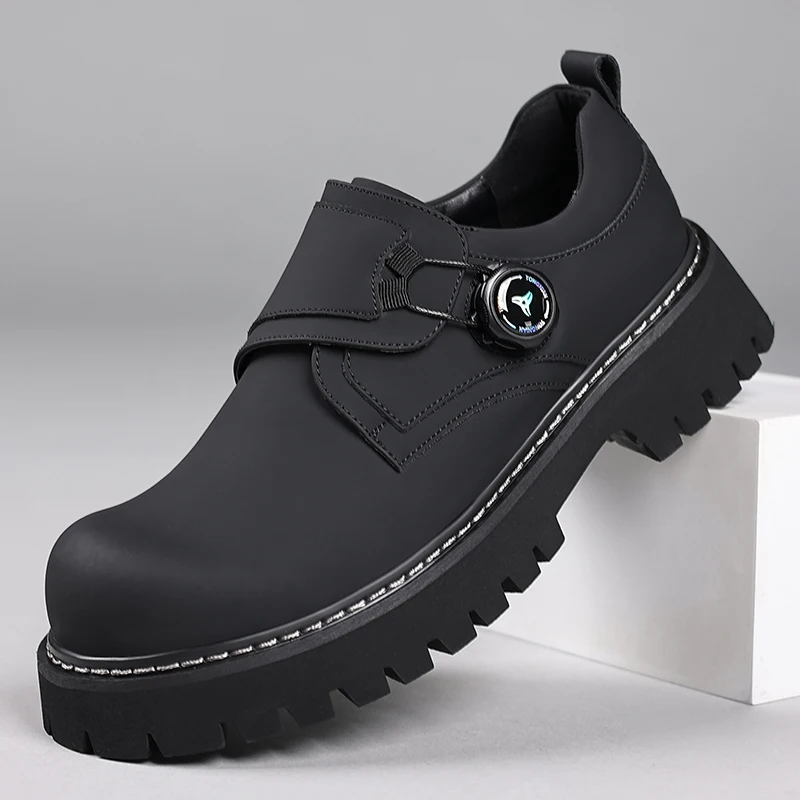 

Летняя дышащая удобная деловая обувь на платформе, теннисная обувь, нескользящая износостойкая обувь со шлейфом, модельные модные мужские кроссовки