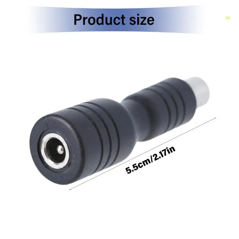 Адаптер разъема питания от 8,0 x 2,0 мм до разъема 5,5 x 2,1 мм, штепсельная вилка, дропшиппинг