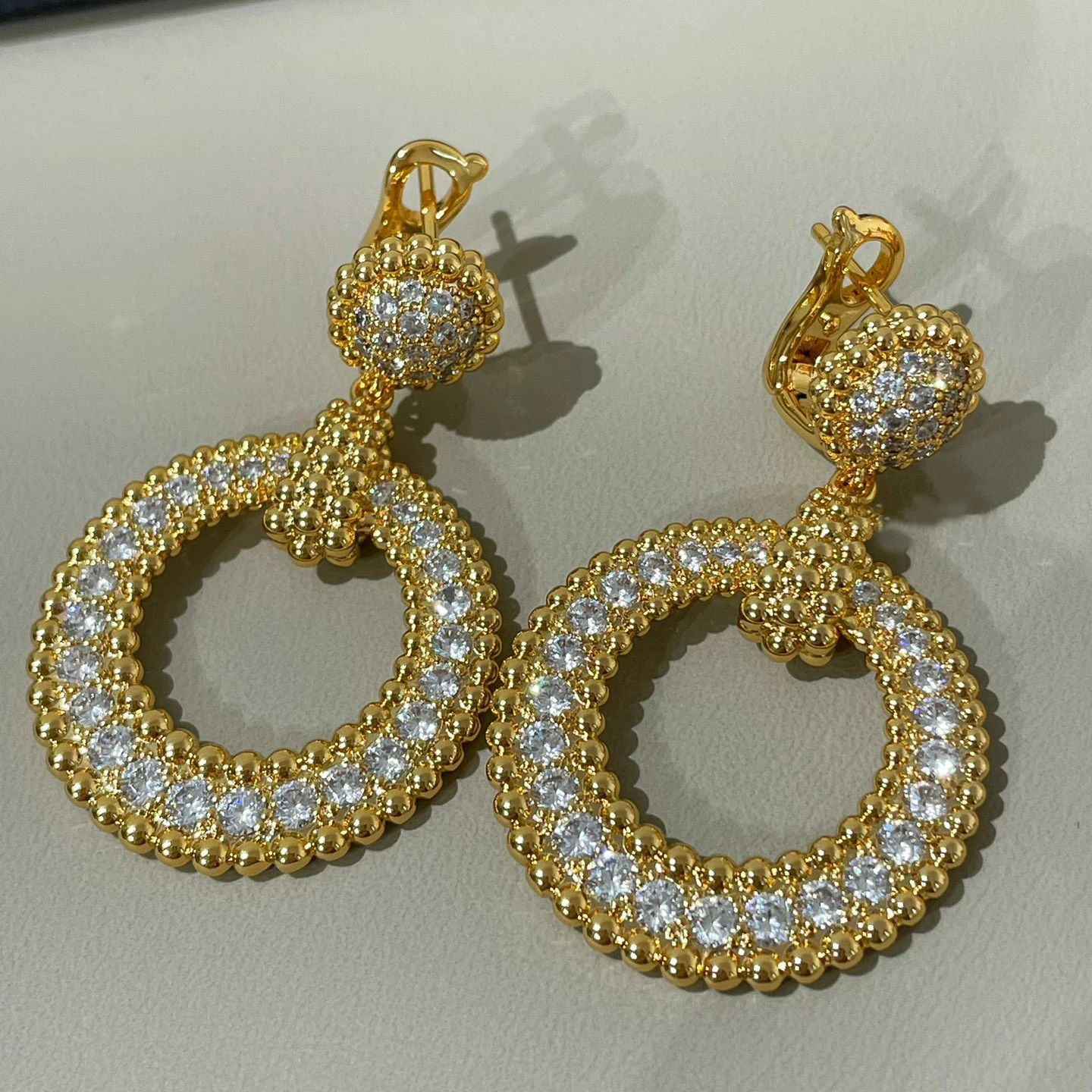 

Luxury Brand Earrings Women Designer Elegant Pendant Earrings High Quality Fashion Charm Female Jewelry