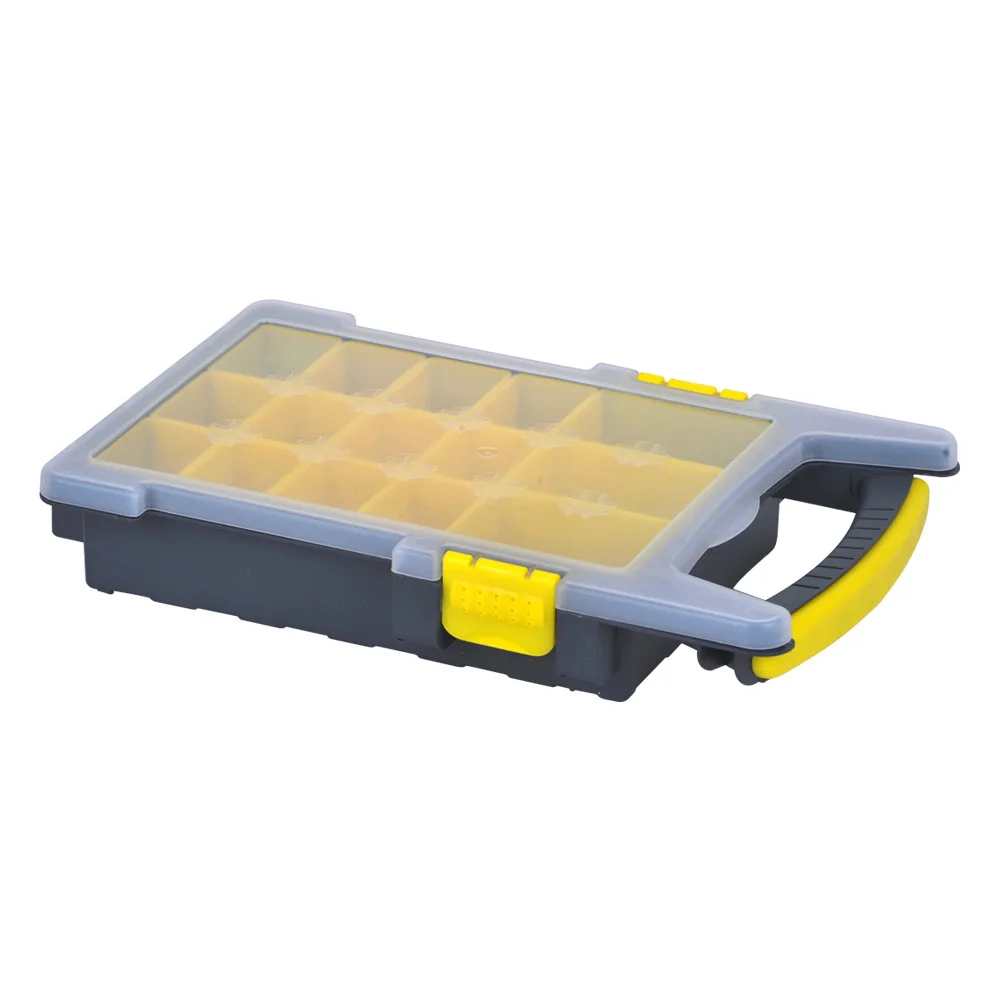 Parts Tools Plastic Grid with cover Hardware Screw sorting Turnover box Storage box Transparent