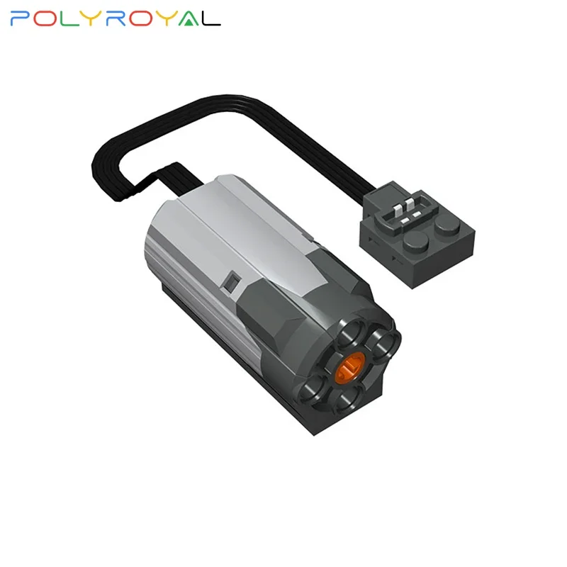 

POLYROYAL Technical Parts M-Motor Multi Power Functions Tool Servo PF Model Sets Building Blocks Compatible All Brands 8883