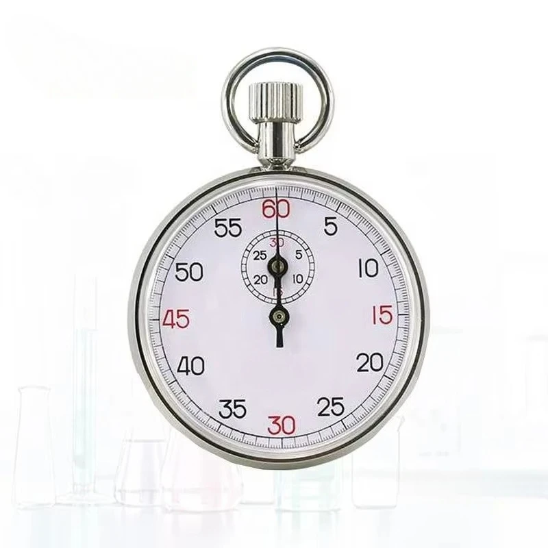 

Diamond Stainless Steel Mechanical Stopwatch 505 Educational Device with 60-second and 30-minute features