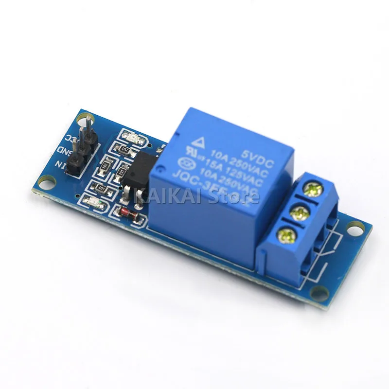 1 Channel 5V relay module with optical coupling isolation relay MCU expansion board high / level trigger