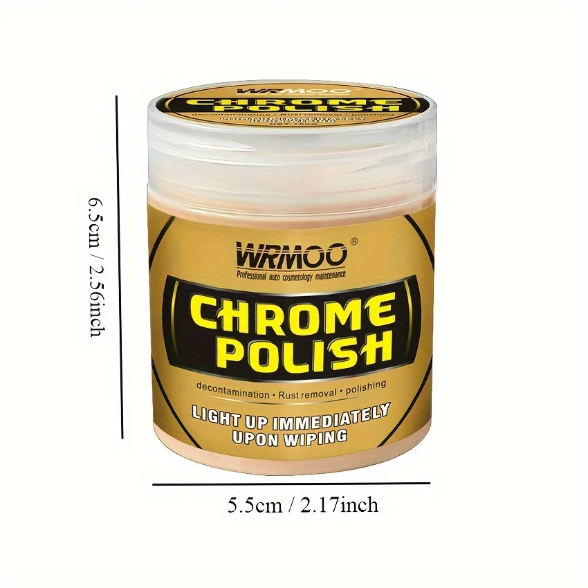 Automotive Chrome Complex Color Paste - Car Body Decoration and Parts Rust Removal and Polishing Agent, Multi-Purpose Repair Agent