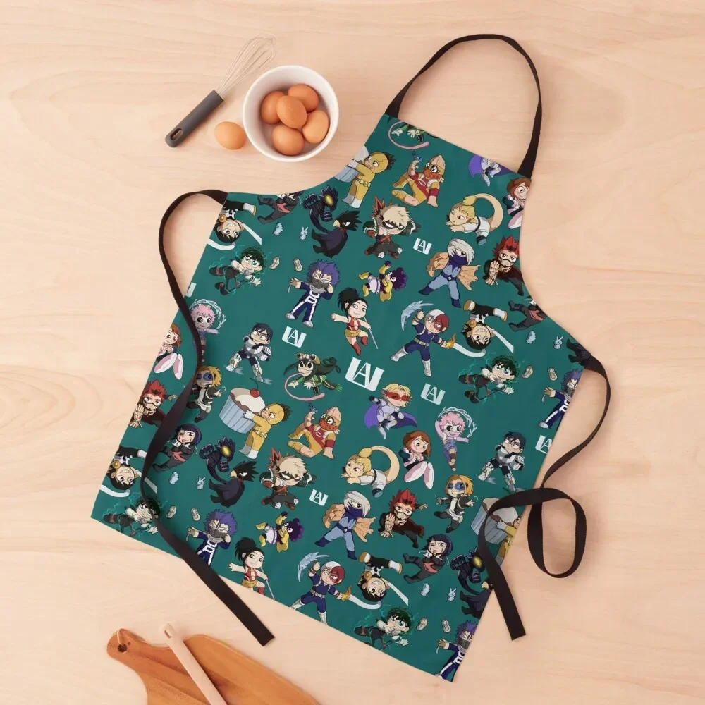 Class 1-A Plus Ultra Chibi! Apron waiter Kitchen And Household Goods Apron