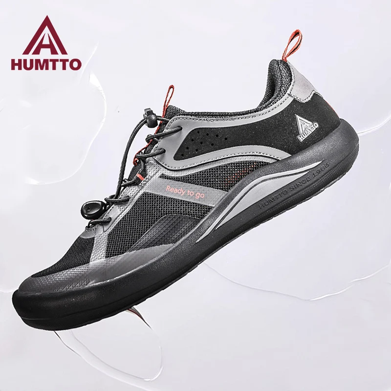 HUMTTO Outdoor buty górskie męskie oddychające retro buty do biegania antypoślizgowe trampki buty trekkingowe kostki off-buty szosowe