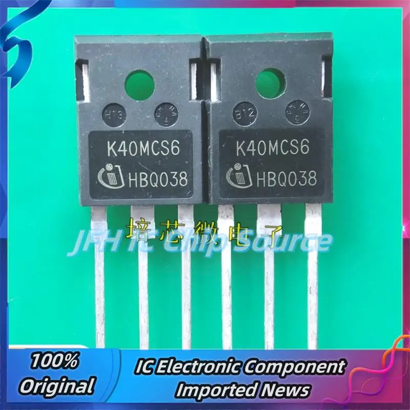 5PCS-10PCS  K40MCS6  IKW40N120CS6 TO-247 1200V 40A IGBT  Best Quality Stock