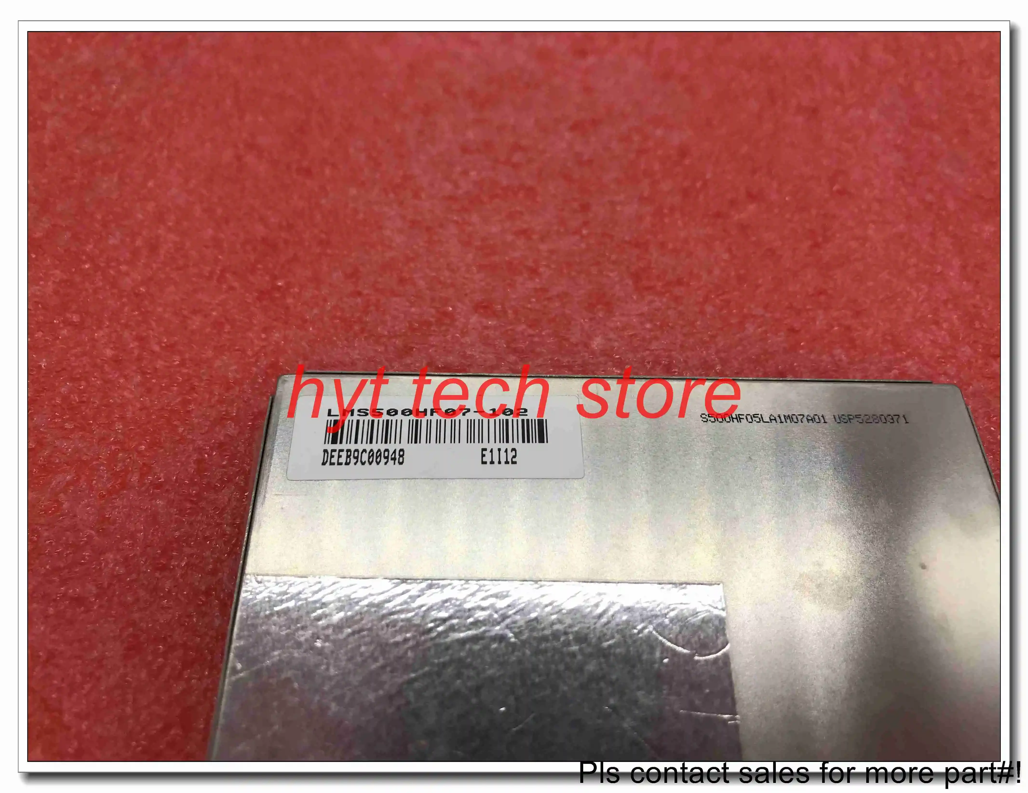 

Supply Original LCD screen LMS500HF07-102 100% tested A+ Grade before shipment