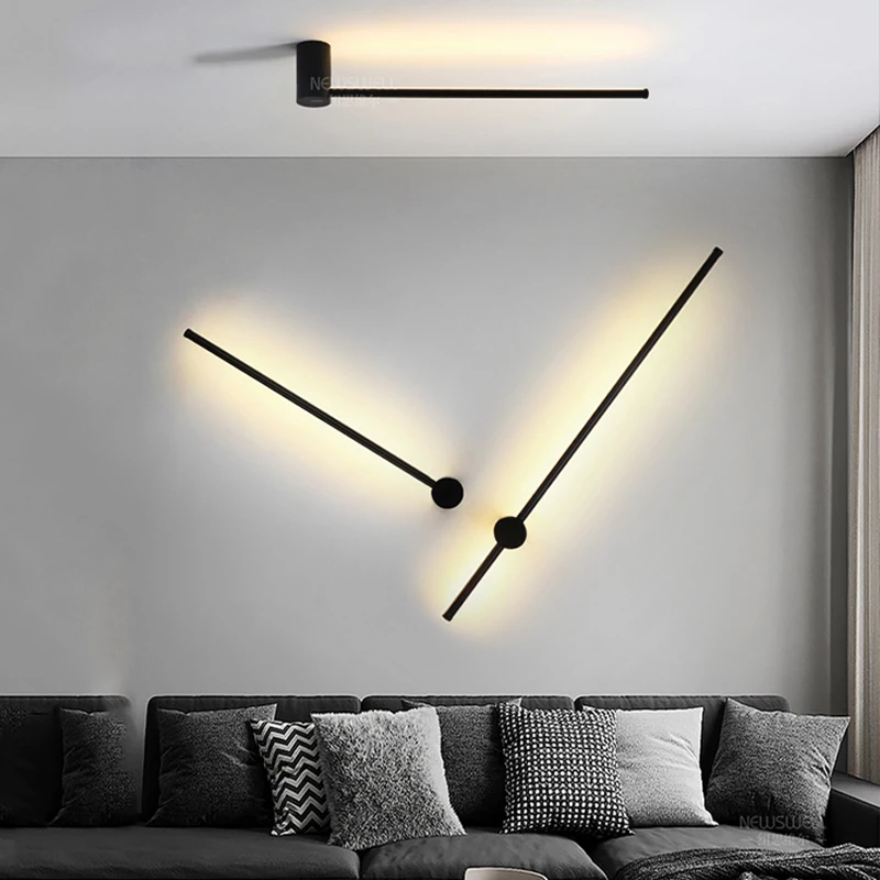 

Special price LED wall lamp Long wall lamp Home decoration Bedroom living room Surface installation sofa background wall lamp