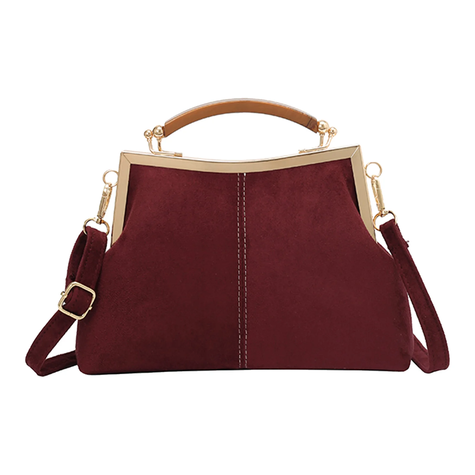 

Модная сумка из искусственной замши, однотонная, легкая, для женщин, для повседневного использования и особых случаев