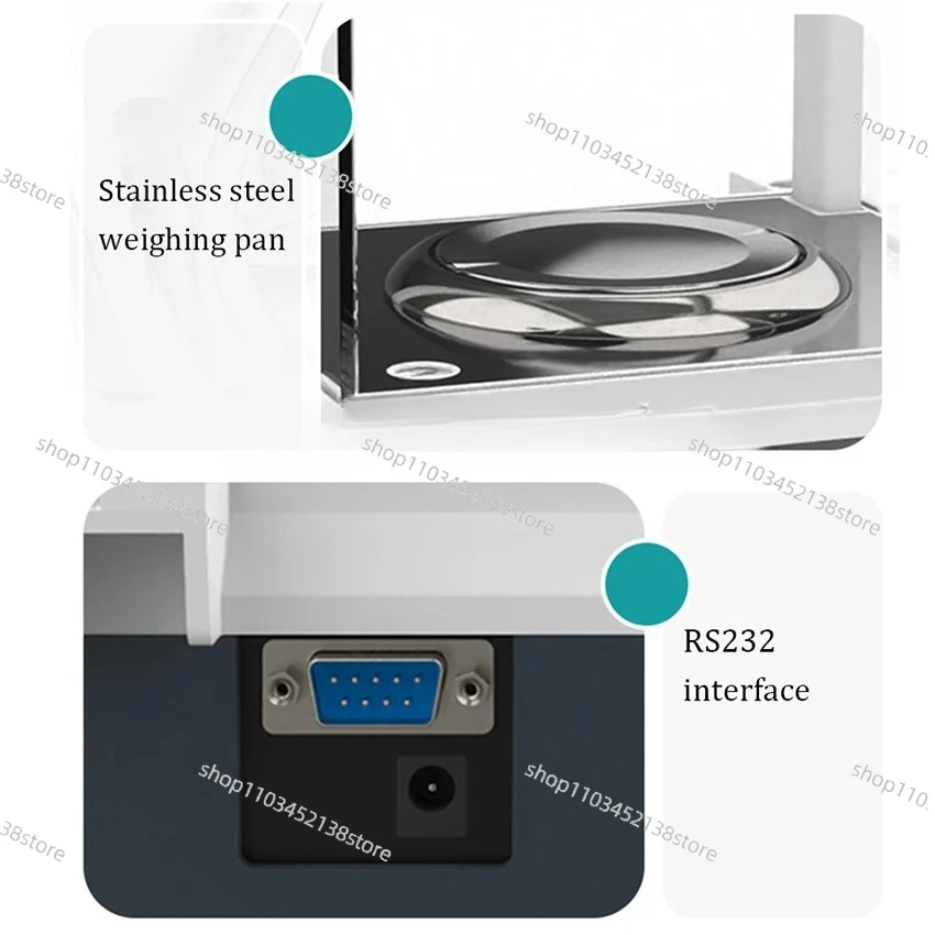 Digital Analytical Balance Laboratory Scales Microbalance Electronic Precision Balance Scale Range 200/300/500g Accuracy 0.001g
