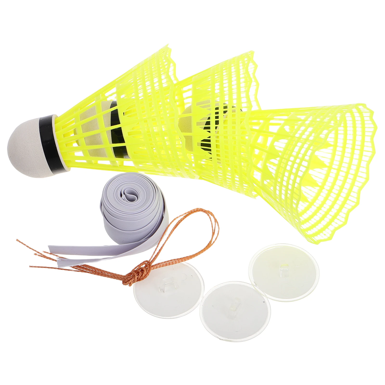 

Устройство для тренировки бадминтона в одиночку, отскакивающий волан, инструмент для тренировки реакции и улучшения навыков в помещении