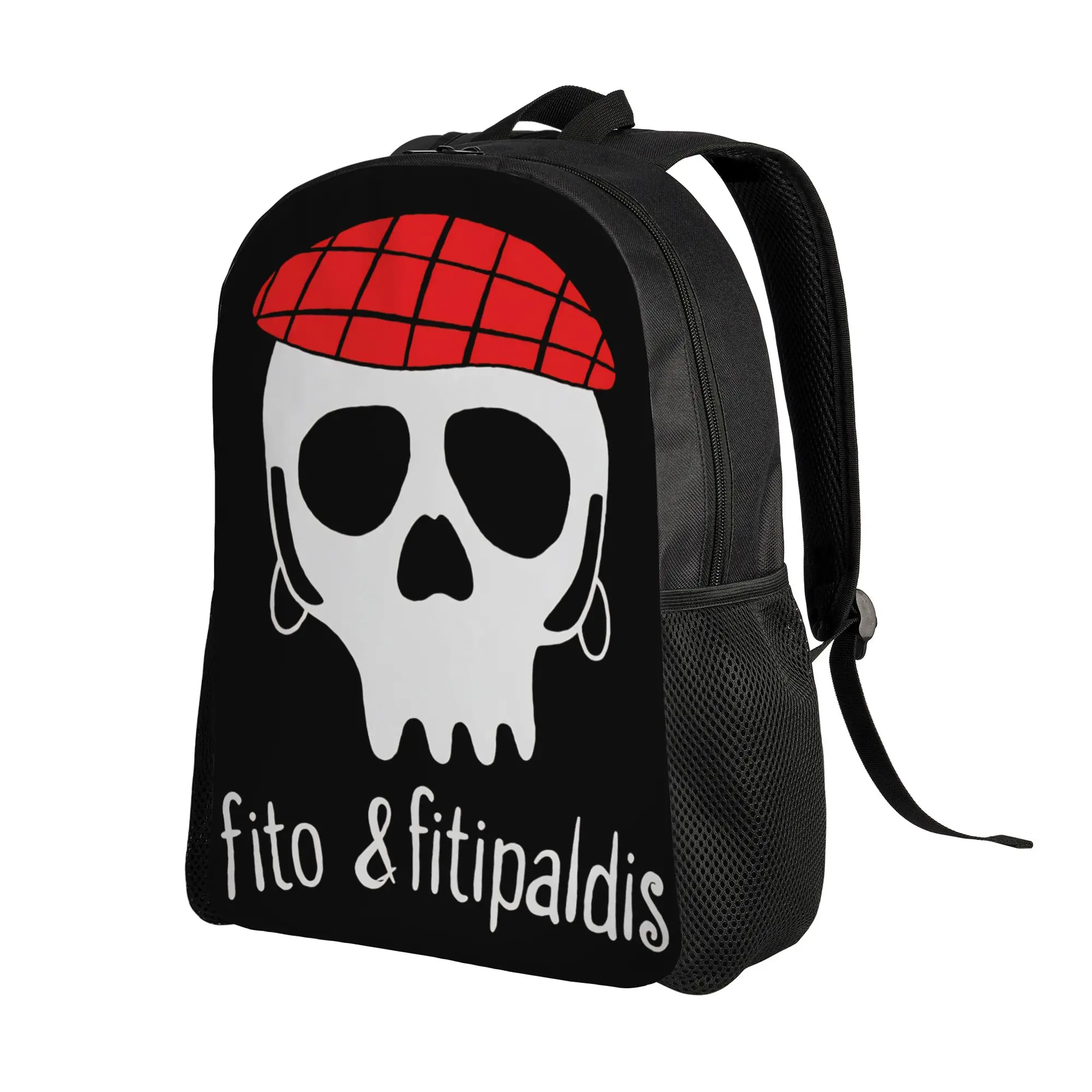 Rock Music Fito and Fitipaldis Backpack  University Backpacks Male Colorful Pattern School Bags Casual Rucksack