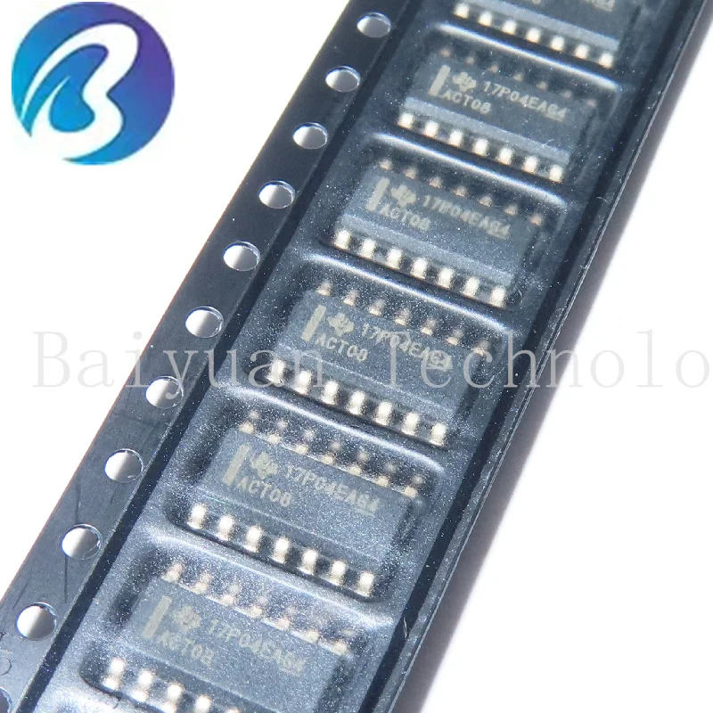 SN74ACT08DR,100PCS,IC GATE AND 4CH 2-INP 14SOIC