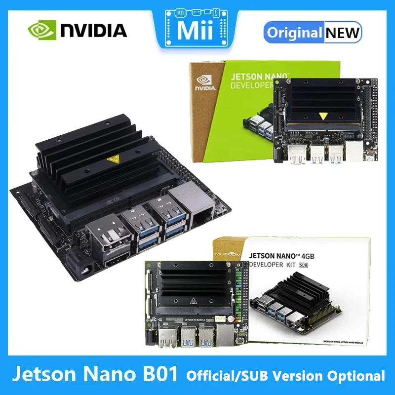 

NVIDIA Jetson Nano Dev Kit-B01 4GB Official / SUB Version Optional