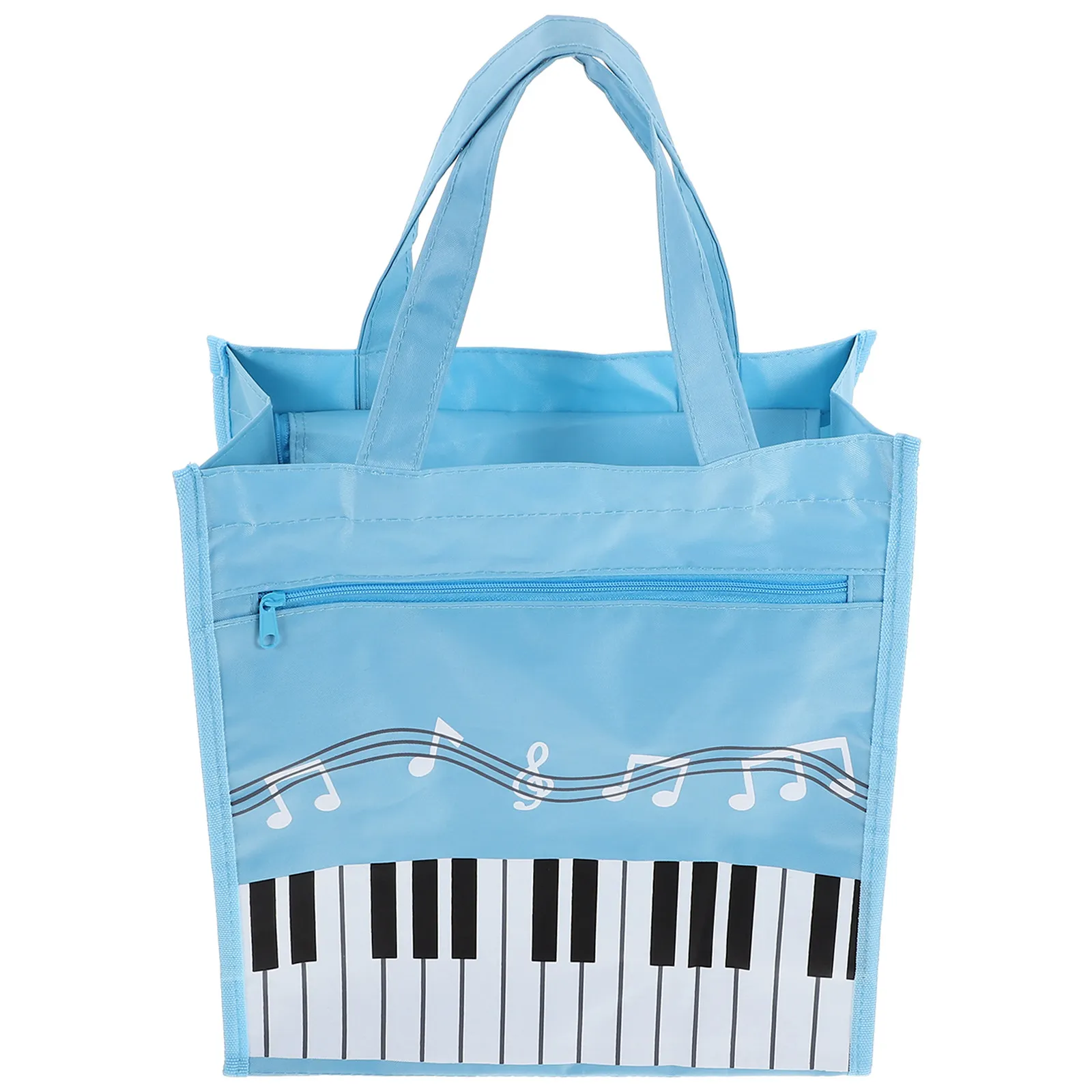 

Музыкальная сумка большой вместимости, двухслойная, портативная, для хранения музыкальных книг, легкая, с ручкой