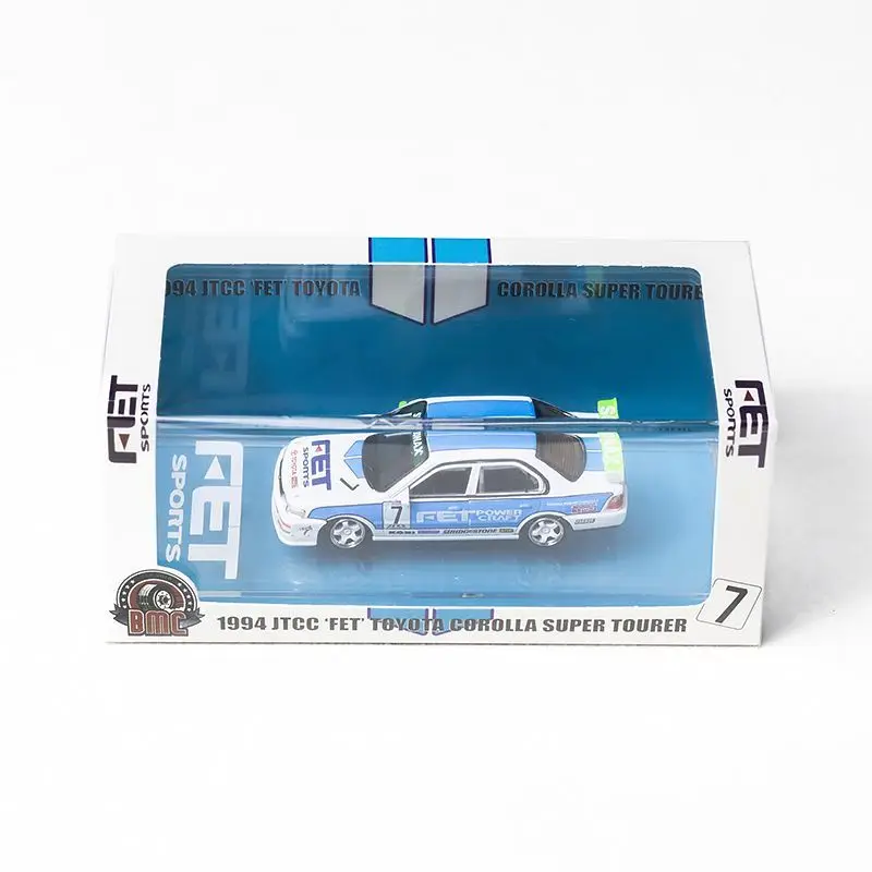 BMC 1/64 Corolla AE100 malaisie exposition limitée alliage jouet véhicule à moteur moulé sous pression en métal modèle cadeaux