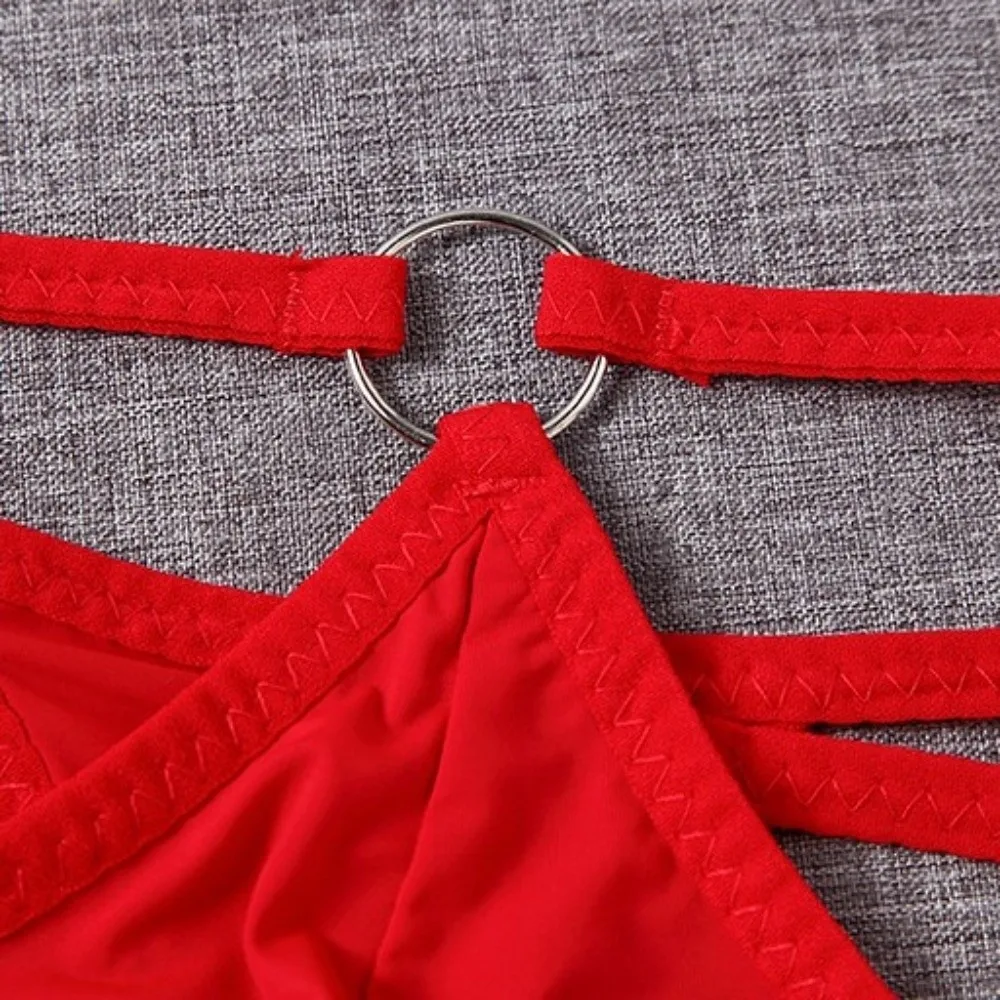 Breathable Mesh Men's Thin Thong Transparent Hollow Out Men Underwear Male Lingerie Thin Strip Triangle Panties Exotic