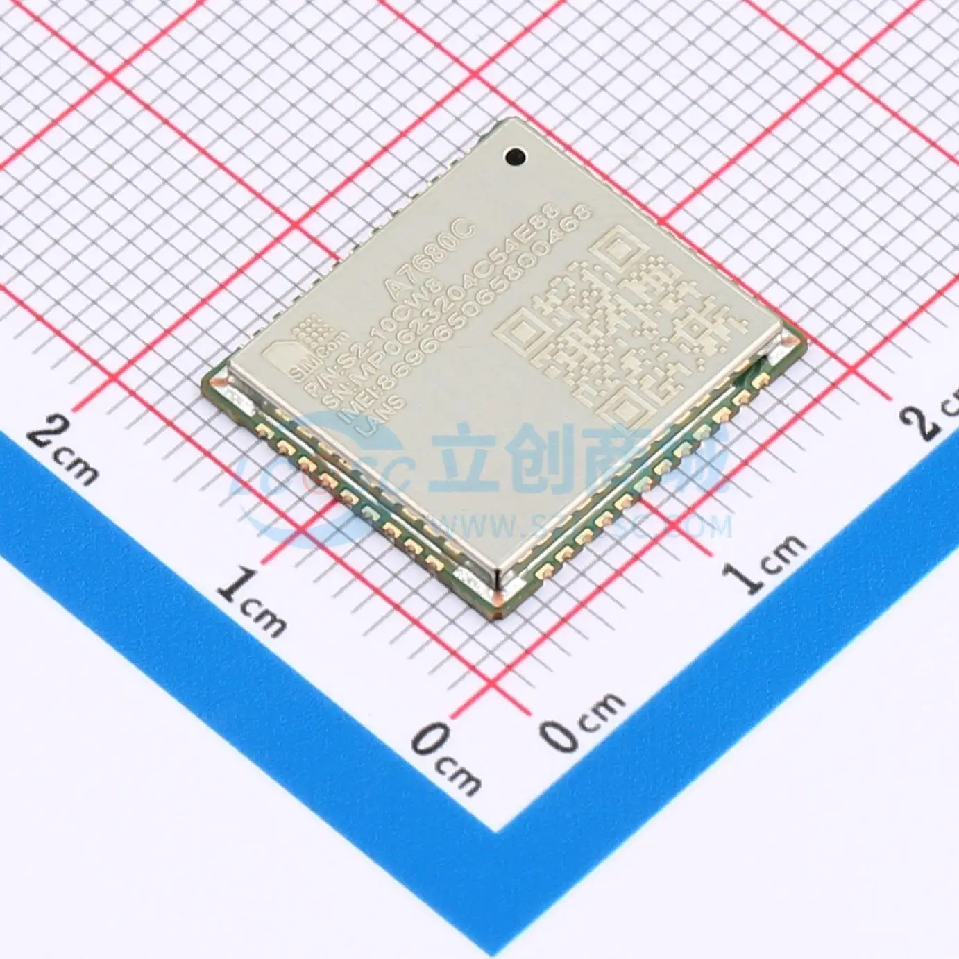 3 PCS SIMCOM A7680C-LANS Cellular Module 3.4V-4.2V